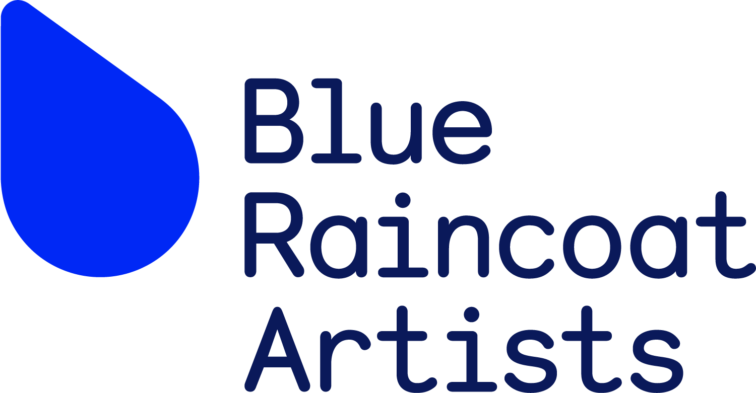 Blue Raincoat Artists Logo